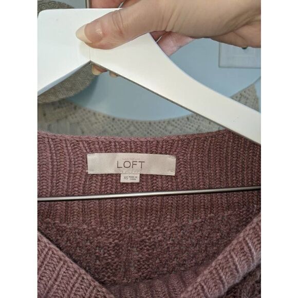 Loft Sweater Dusty Rose Pink - Picture 3 of 14